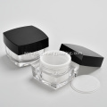 Mini Cosmetic Container Square Cube Acrylic Jar